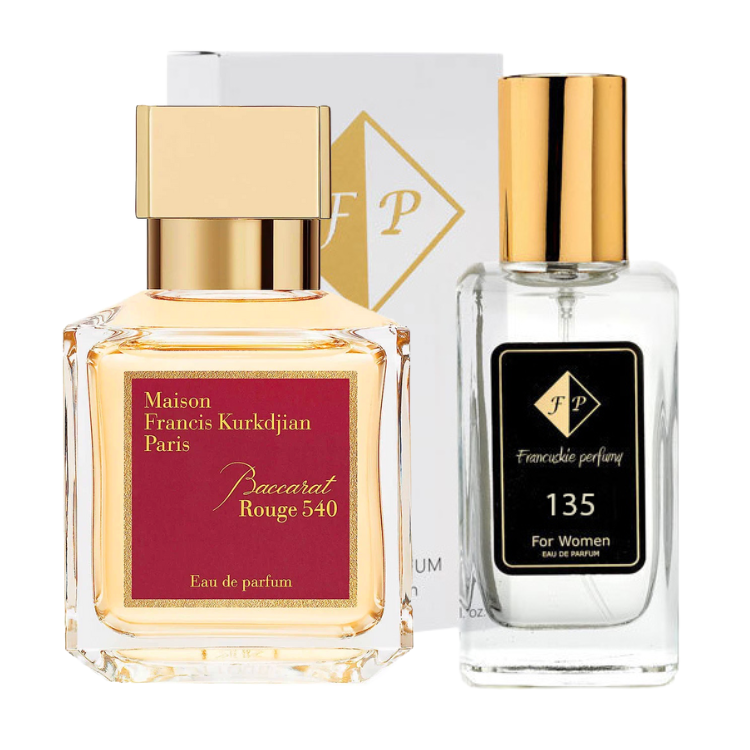 135. | Prancūziški kvepalai EDP | įkvėpti Baccarat Rouge 540 EDP