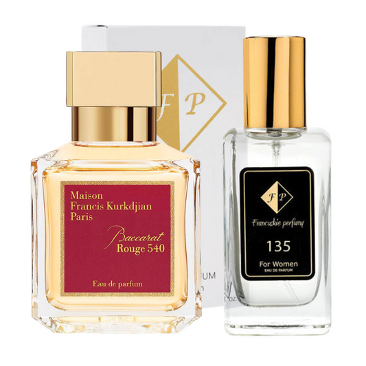 135. | Prancūziški kvepalai EDP | įkvėpti Baccarat Rouge 540 EDP