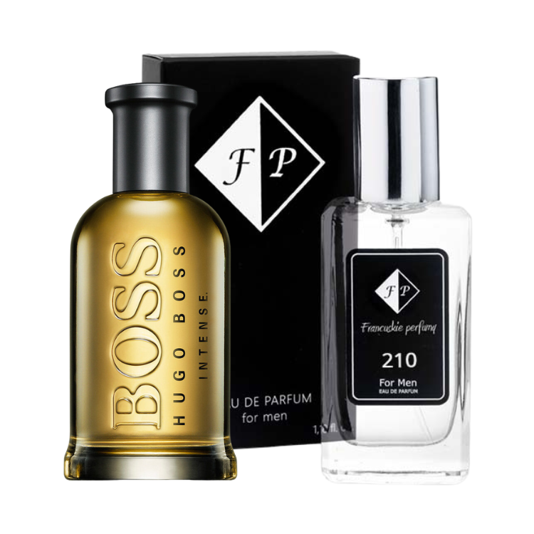 210. | Prancūziški kvepalai EDP | įkvėpti Hugo Boss - Bottled Intense