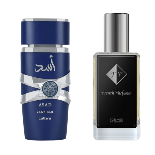 328. | Prancūziški kvepalai EDP | įkvėpti Lattafa - Asad Zanzibar